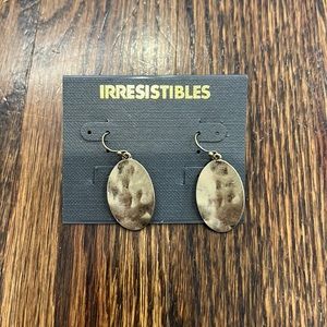 Irresistibles gold earrings